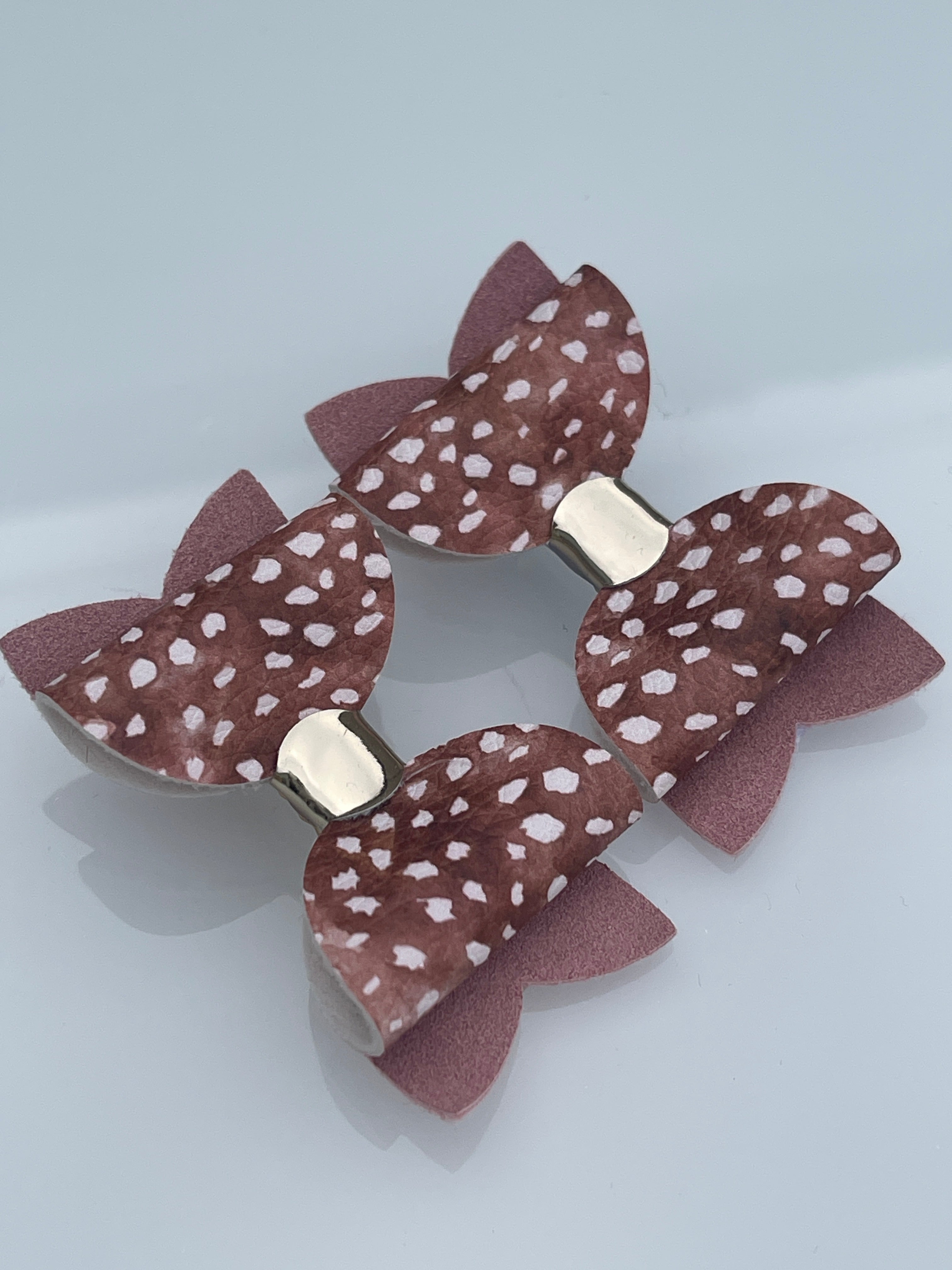 Polka Dot Bow Set
