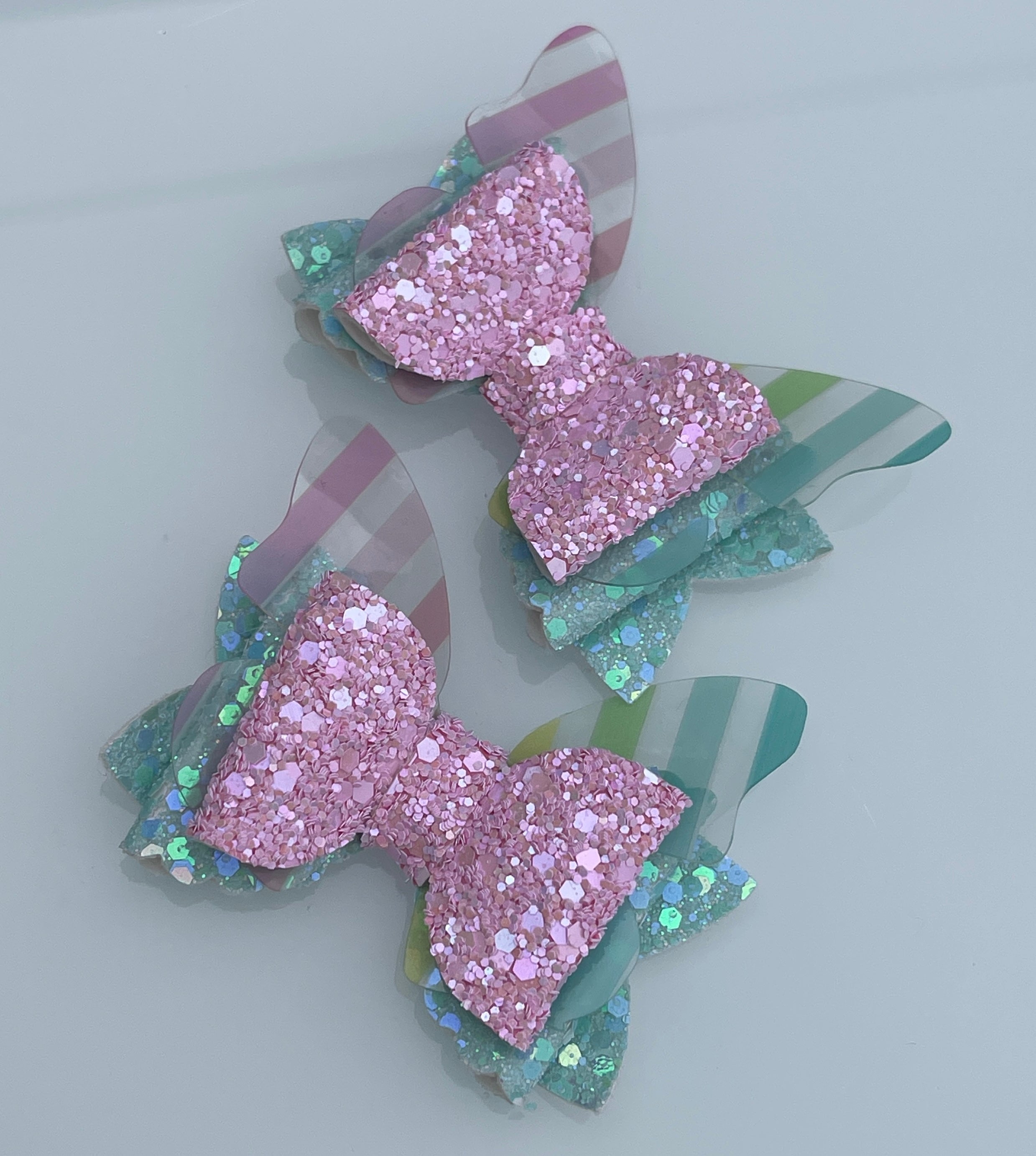 Large Butterfly Bow Set