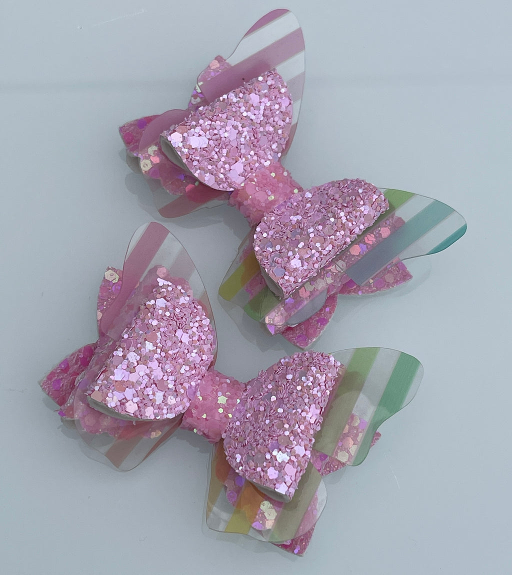 Large Butterfly Bow Set