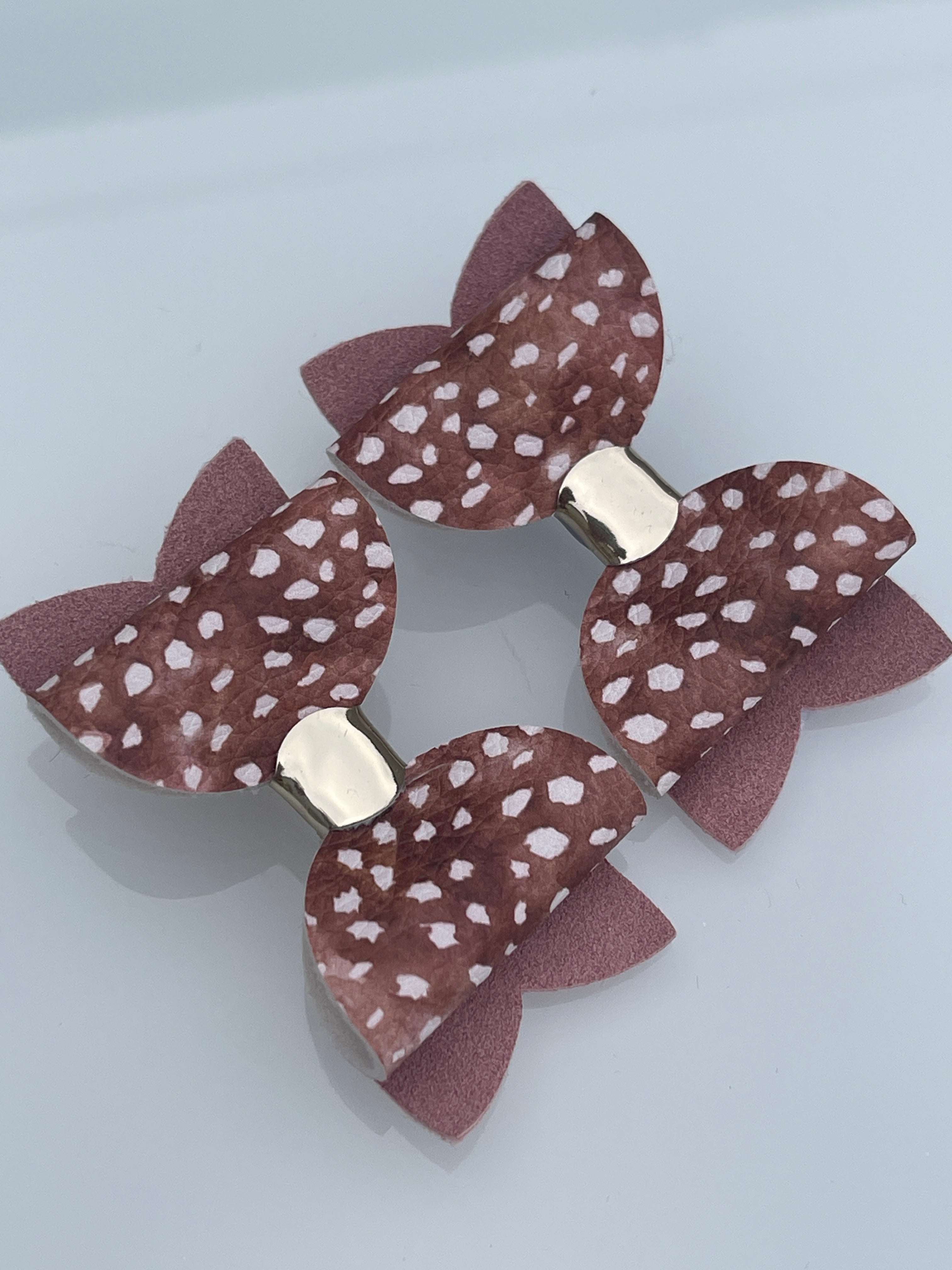 Polka Dot Bow Set
